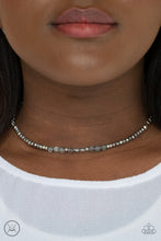 Load image into Gallery viewer, Space Odyssey Paparazzi Choker Necklace - Silver