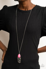 Load image into Gallery viewer, Musically Mojave Paparazzi Necklace - Pink