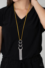 Load image into Gallery viewer, Industrial Conquest Paparazzi Necklace - Yellow