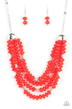 Load image into Gallery viewer, Best POSH-ible Taste Paparazzi Necklace - Red