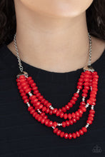 Load image into Gallery viewer, Best POSH-ible Taste Paparazzi Necklace - Red