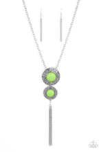 Load image into Gallery viewer, Abstract Artistry Paparazzi Necklace - Green