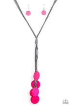 Load image into Gallery viewer, Tidal Tassels Paparazzi Necklace - Pink