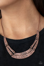 Load image into Gallery viewer, Stick To The ARTIFACTS Paparazzi Necklace - Copper