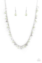 Load image into Gallery viewer, Pearl Essence Paparazzi Pearl Necklace - Green