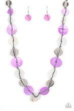 Load image into Gallery viewer, Seashore Spa Paparazzi Necklace - Purple