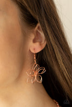 Load image into Gallery viewer, Flower Garden Fashionista Paparazzi Necklace - Copper