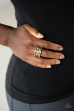 Load image into Gallery viewer, Diva Diadem Paparazzi Ring - Brass