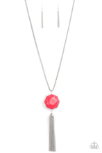 Load image into Gallery viewer, PRISMATICALLY POLYGON Paparazzi Necklace - PINK