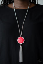 Load image into Gallery viewer, PRISMATICALLY POLYGON Paparazzi Necklace - PINK