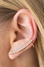 Load image into Gallery viewer, Give Me The SWOOP Paparazzi Ear Crawler Earring - Gold