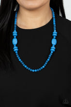 Load image into Gallery viewer, Tropical Tourist Paparazzi Necklace - Blue