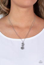 Load image into Gallery viewer, Clustered Candescence Paparazzi Necklace - Silver