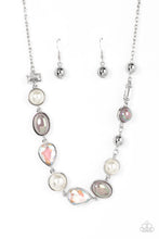 Load image into Gallery viewer, Nautical Nirvana Paparazzi Necklace - Silver - Iridescent