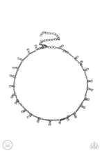 Load image into Gallery viewer, Bringing SPARKLE Back Paparazzi Choker Necklace - Black - Gunmetal
