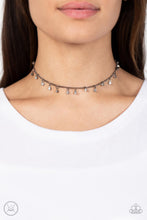 Load image into Gallery viewer, Bringing SPARKLE Back Paparazzi Choker Necklace - Black - Gunmetal