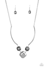 Load image into Gallery viewer, Divine IRIDESCENCE Paparazzi Necklace - Silver - Hematite