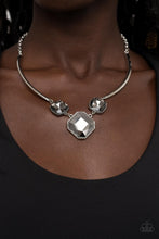 Load image into Gallery viewer, Divine IRIDESCENCE Paparazzi Necklace - Silver - Hematite