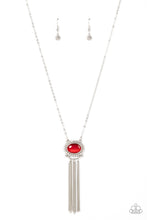 Load image into Gallery viewer, Happily Ever Ethereal Paparazzi Necklace - Red - Moonstone