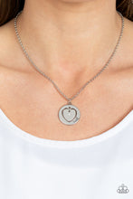 Load image into Gallery viewer, Heart Full of Faith Paparazzi Necklace - White