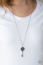 Load image into Gallery viewer, KEY KEEPSAKE Paparazzi Necklace - SILVER