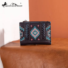 Load image into Gallery viewer, Montana West Embroidered Aztec Collection Wallet
