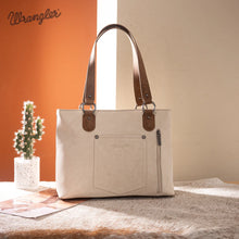 Load image into Gallery viewer, WG217-2002 Wrangler Braided Whipstitch Zippered Tote
