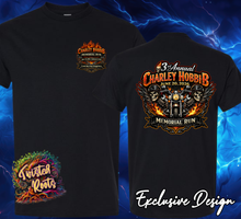 Load image into Gallery viewer, Charley Hobbib Memorial Run 2026 👕 COMMEMORATIVE T-SHIRT 👕UNISEX
