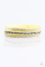 Load image into Gallery viewer, Paparazzi ♥ Mega Glam - Yellow ♥ Bracelet
