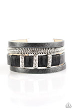 Load image into Gallery viewer, Paparazzi ♥ FAME Night - Black ♥ Bracelet
