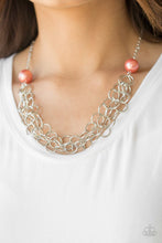 Load image into Gallery viewer, Paparazzi ♥ Daring Diva - Orange - Coral ♥ Necklace
