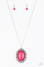 Load image into Gallery viewer, Vintage Vanity - Pink ♥ Necklace
