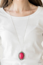 Load image into Gallery viewer, Vintage Vanity - Pink ♥ Necklace
