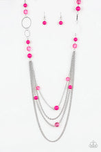 Load image into Gallery viewer, Bubbly Bright - Pink ♥ Necklace

