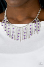 Load image into Gallery viewer, Harlem Hideaway - Purple ♥ Necklace
