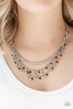 Load image into Gallery viewer, Financially Fabulous - Purple ♥ Necklace
