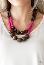 Load image into Gallery viewer, Paparazzi ♥ Cancun Cast Away - Pink ♥ Necklace
