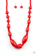 Load image into Gallery viewer, Paparazzi ♥ Summer Breezin - Red ♥ Necklace
