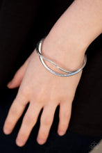 Load image into Gallery viewer, Paparazzi ♥ Tropicana Temptress - Silver ♥ Cuff Bracelet
