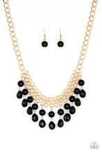 Load image into Gallery viewer, 5th Avenue Fleek - Black ♥ Necklace
