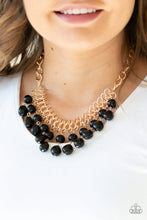 Load image into Gallery viewer, 5th Avenue Fleek - Black ♥ Necklace
