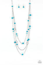 Load image into Gallery viewer, Paparazzi ♥ Brilliant Bliss - Blue ♥ Necklace
