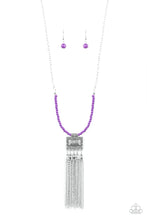 Load image into Gallery viewer, Mayan Masquerade - Purple ♥ Necklace

