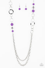 Load image into Gallery viewer, Paparazzi ♥ Modern Motley - Purple ♥ Necklace

