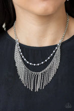 Load image into Gallery viewer, Fierce In Fringe - Silver ♥ Necklace
