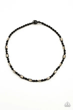 Load image into Gallery viewer, Rockin Rockslide - Black ♥ Mens Necklace
