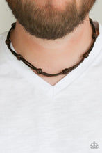 Load image into Gallery viewer, In or SCOUT - Brown ♥ Men's Necklace
