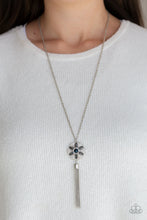 Load image into Gallery viewer, Paparazzi ♥ Fine Florals - Blue ♥ Necklace
