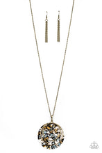 Load image into Gallery viewer, Paparazzi ♥ Metro Mosaic - Brass ♥ Necklace
