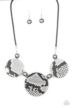 Load image into Gallery viewer, Paparazzi ♥ Viper Pit - Black ♥ Necklace
